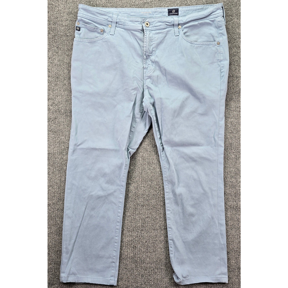 AG Adriano Goldschmied The Graduate Pants Mens 38x34 (38x27) Blue Tailored Leg